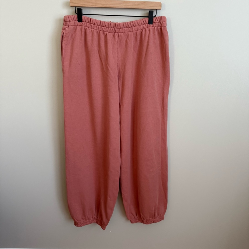 NWOT Free People Movement FP Movement All Star Solid Pants Medium Pink - Picture 9 of 9